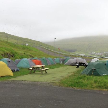 Giljanes Camping Sandavágur Exterior foto