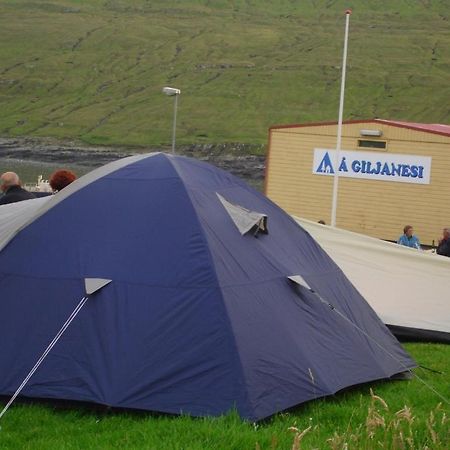 Giljanes Camping Sandavágur Exterior foto